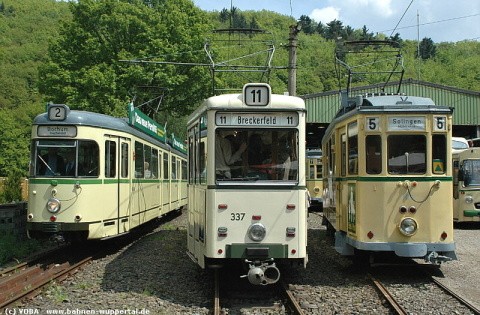 Exponáty Bergischen Museumsbahnen